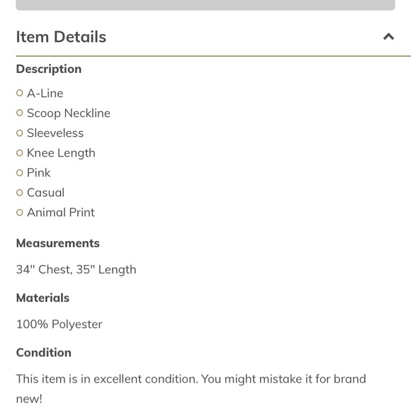 Gap size 2 dress - Picture 3 of 3